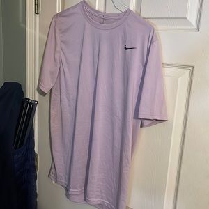 Mens light pink Nike Dri Fit Shirt Size Large-Tall
